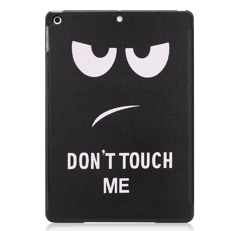 Capa inteligente iPad 10.2" (2019) Leatherette Don't Touch Me