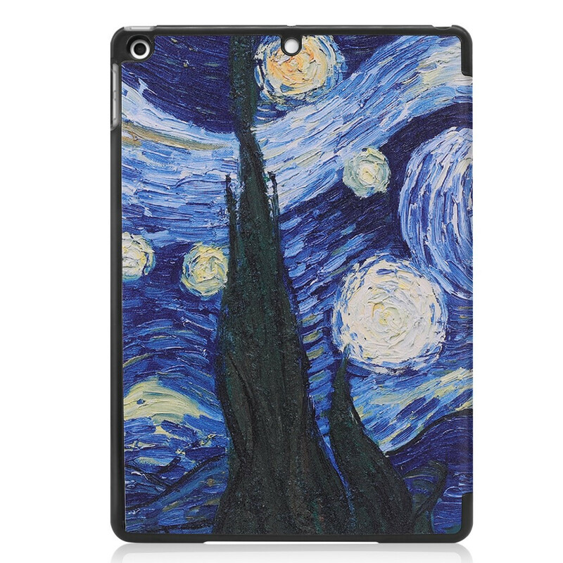 Capa inteligente iPad 10.2" (2019) Leatherette Van Gogh