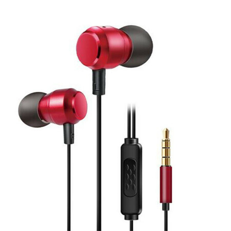 Auriculares intra-auriculares Mega Baixo Com Microfone