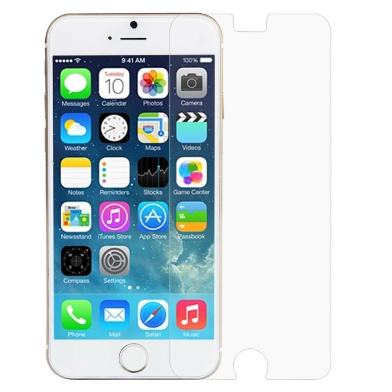 Protecção transparente de vidro temperado para iPhone 6 Plus/6S Plus