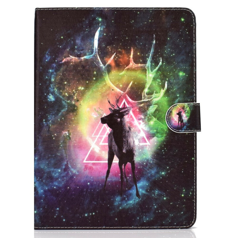 Capa para iPad 10.2" (2019) / iPad Pro 10.5" Universo Galáxia