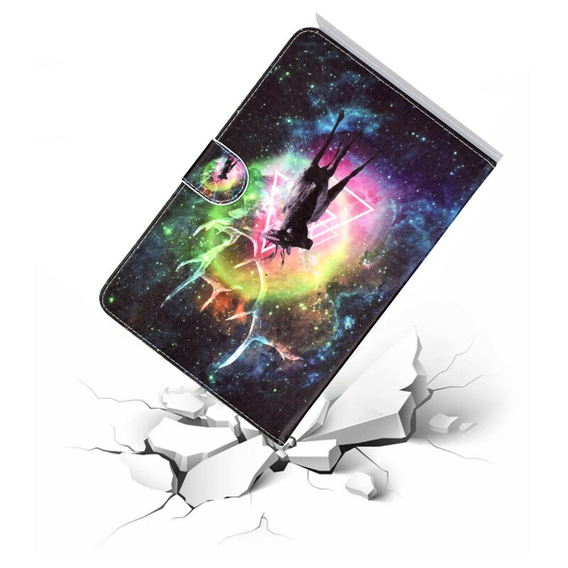 Capa para iPad 10.2" (2019) / iPad Pro 10.5" Universo Galáxia