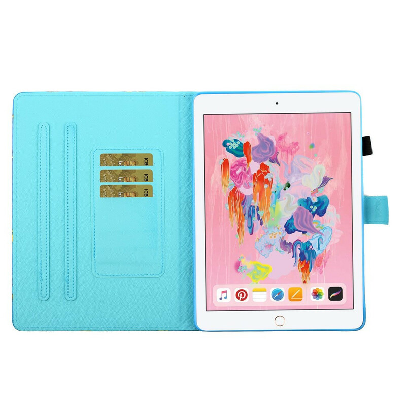 Capa para iPad 10.2" (2019) / iPad Pro 10.5" Voo de borboletas