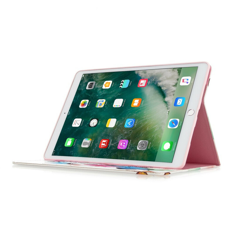 Capa de iPad 10.2" (2019) Tinta floral