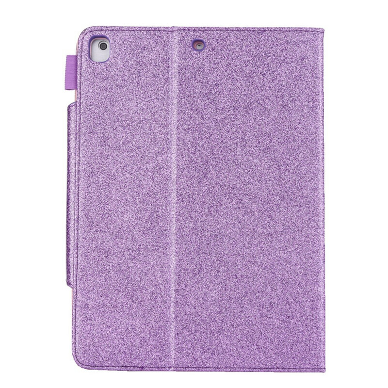 Capa para iPad 10.2" (2019) Fecho de Prata Glitter
