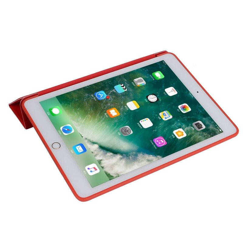 Capa Inteligente iPad 10.2" (2019) Capa de Couro de Silicone