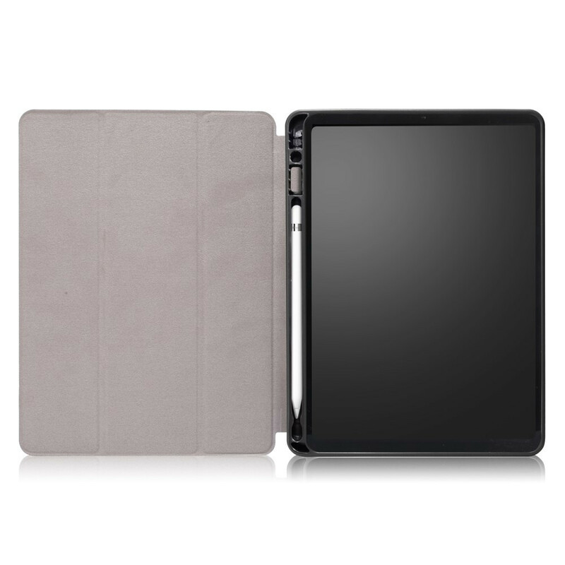 Capa inteligente iPad 10.2" (2019) Capa em pele com lápis Capa inteligente iPad 10.2" (2019) Capa em pele com lápis