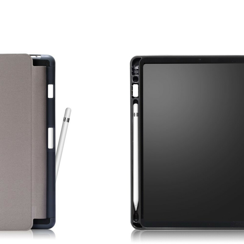Capa inteligente iPad 10.2" (2019) Capa em pele com lápis Capa inteligente iPad 10.2" (2019) Capa em pele com lápis