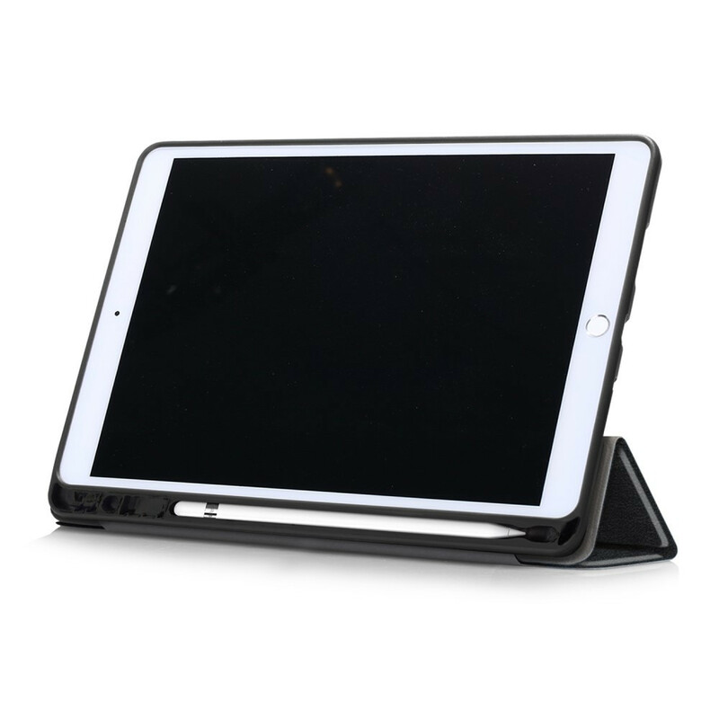 Capa inteligente iPad 10.2" (2019) Capa em pele com lápis Capa inteligente iPad 10.2" (2019) Capa em pele com lápis