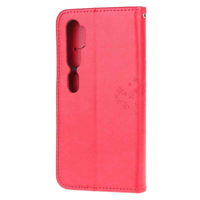 Xiaomi Mi Nota 10 Capa para árvores e corujas