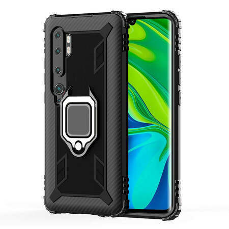 Xiaomi Mi Nota 10 Anel e capa de fibra de carbono