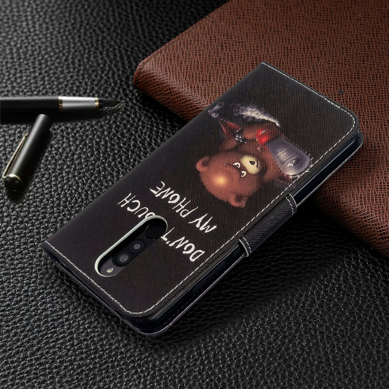 Xiaomi Redmi 8 Capa de Urso Perigoso