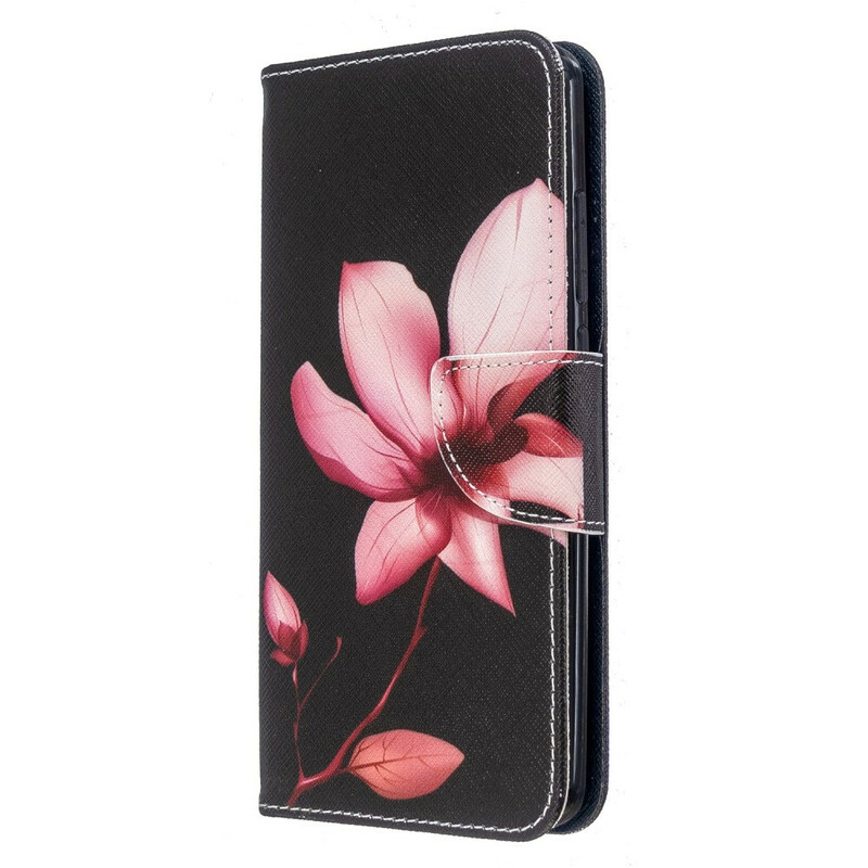 Xiaomi Redmi 8 Capa cor-de-rosa flor