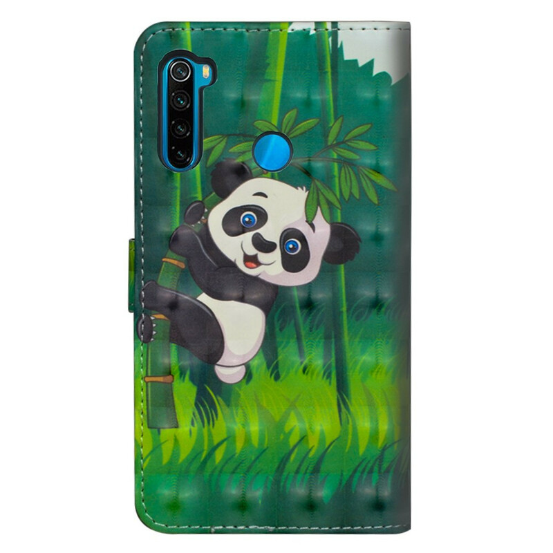 Xiaomi Redmi Note 8T Capa de Panda e Bambu