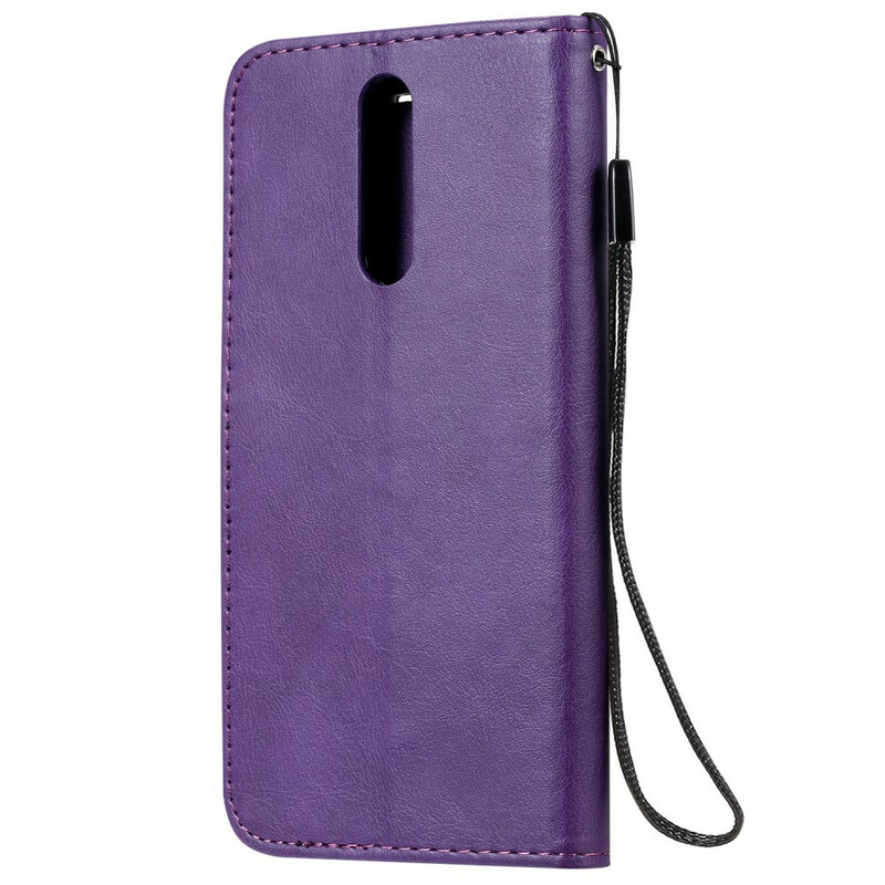 Xiaomi Redmi 8 Capa de Couro de Cor Pura