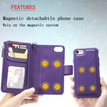 iPhone 8 / 7 / 6S / 6 Capa destacável da capa iPhone 8 / 7 / 6S / 6 Capa destacável da capa