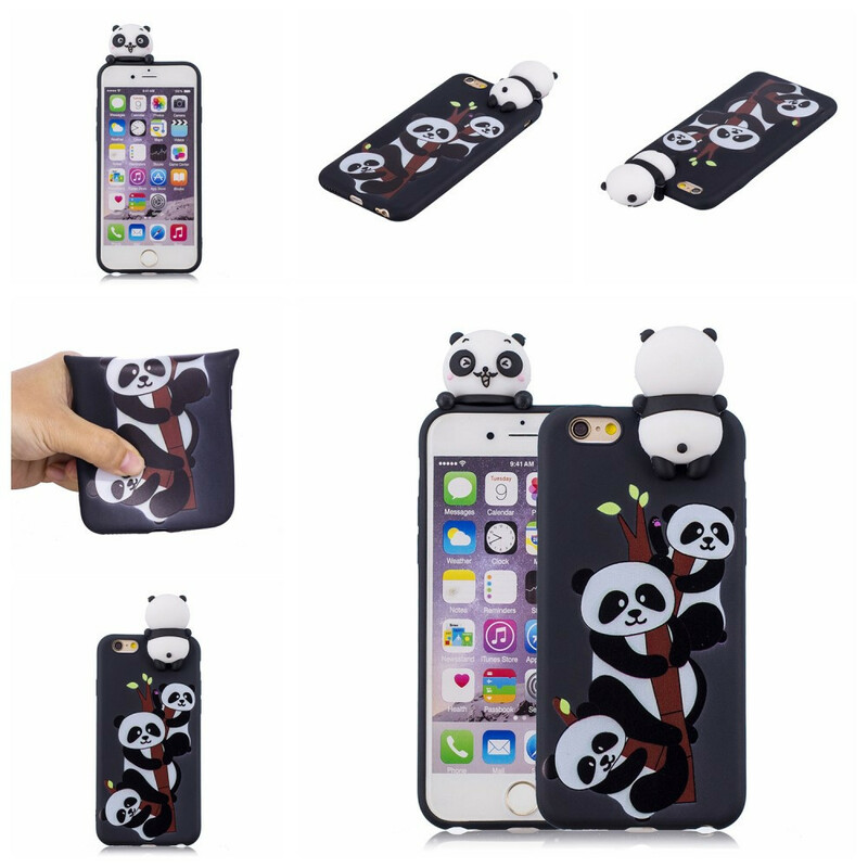 iPhone 6/6S Eric o capa Panda 3D