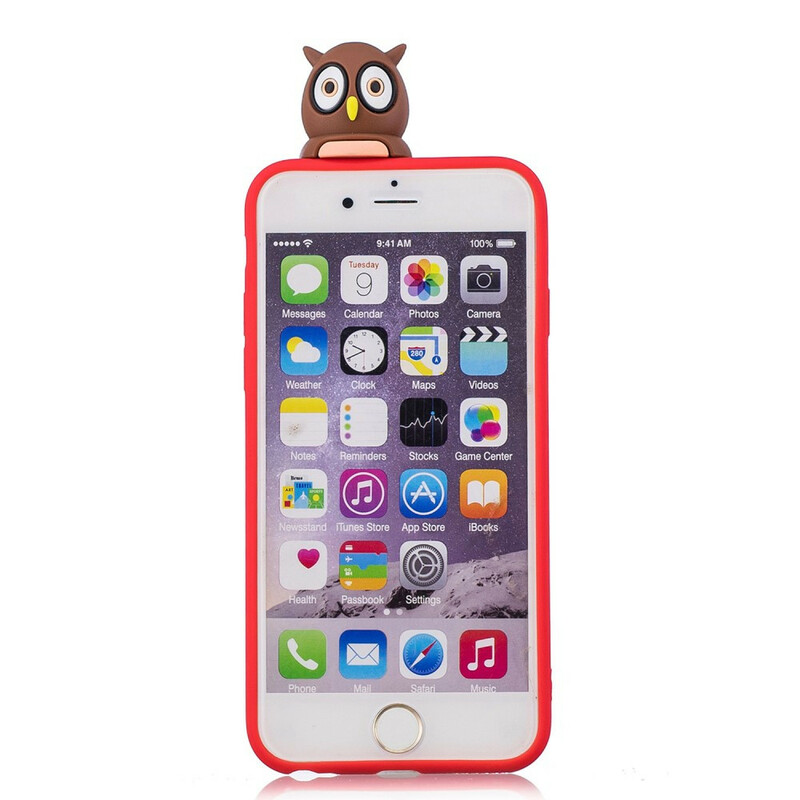 Capa iPhone 6/6S Owl 3D