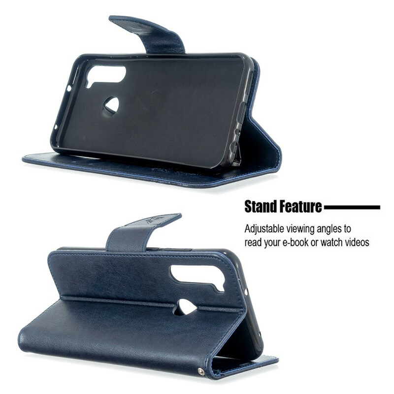 Xiaomi Redmi Note 8T Capa de CordÃ£o Impressa com Borboleta