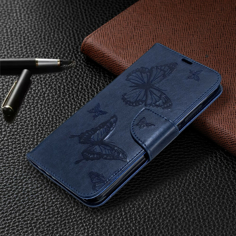 Xiaomi Redmi Note 8T Capa de CordÃ£o Impressa com Borboleta