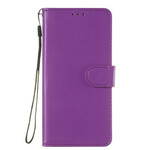 iPhone 6/6S Capa de pele Pura Cor com Cordão iPhone 6/6S Capa de pele Pura Cor com Cordão