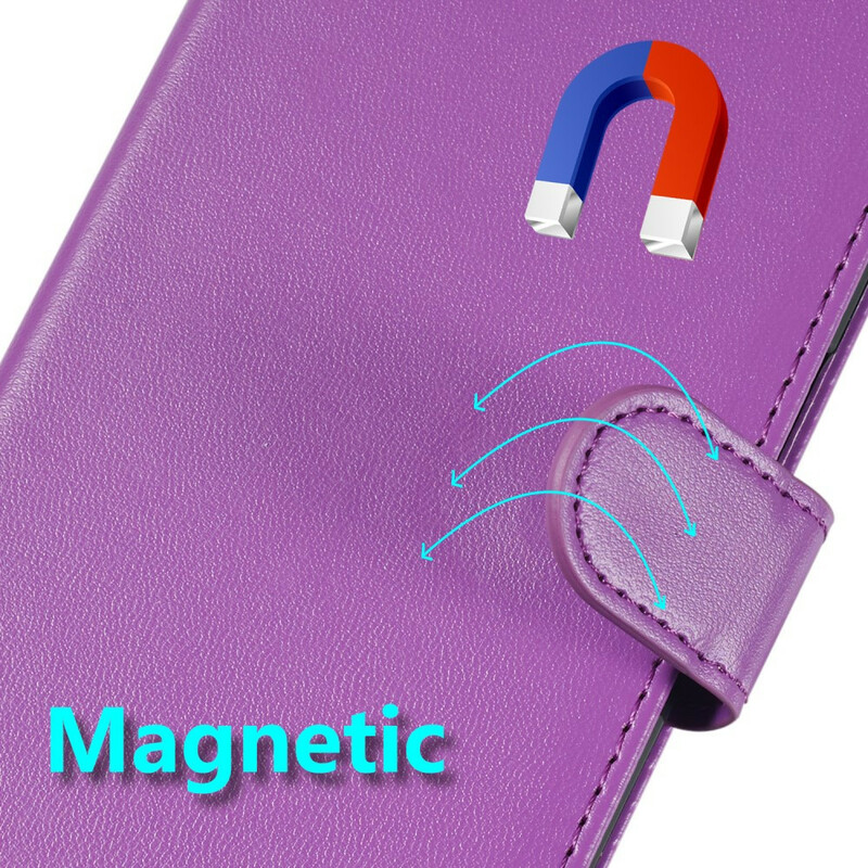 iPhone 6/6S Capa de pele Pura Cor com CordÃ£o