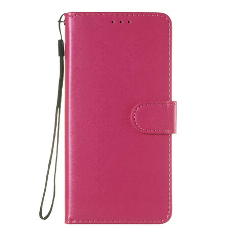 iPhone 6/6S Capa de pele Pura Cor com Cordão
