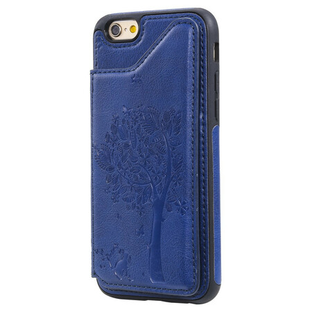 Capa iPhone 6/6S Impressão de Cartão Cat Holder