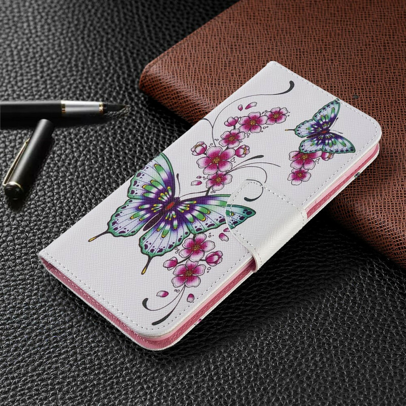 Xiaomi Redmi Note 8T Capa Butterflies