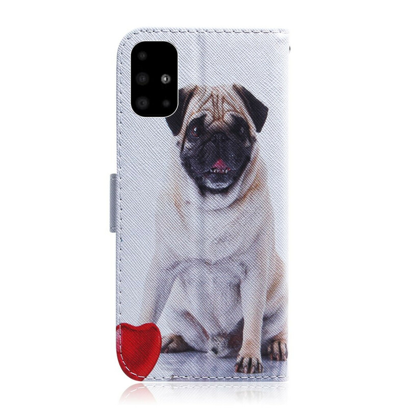 Capa Samsung Galaxy A51 Pug Dog