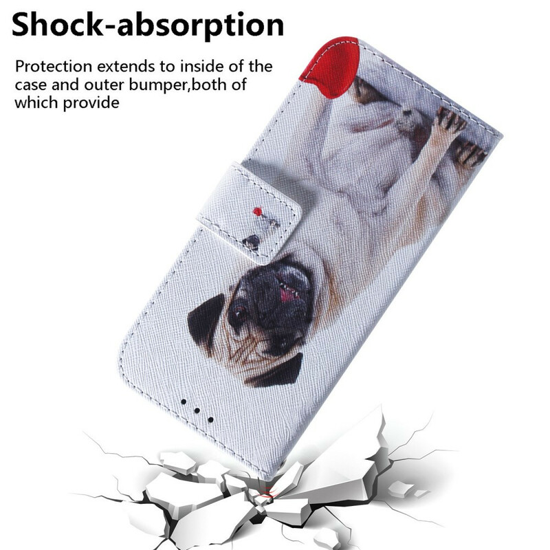 Capa Samsung Galaxy A51 Pug Dog