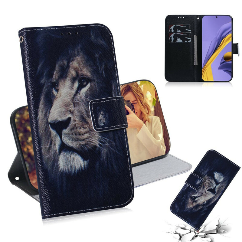 Capa Samsung Galaxy A51 Dreaming Lion