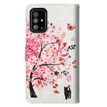 Samsung Galaxy A51 Case Tree Pink