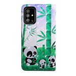 Capa da Família Samsung Galaxy A51 Panda