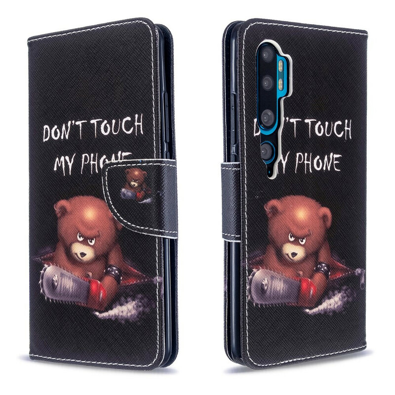 Xiaomi Mi Nota 10 Capa de Urso Perigoso