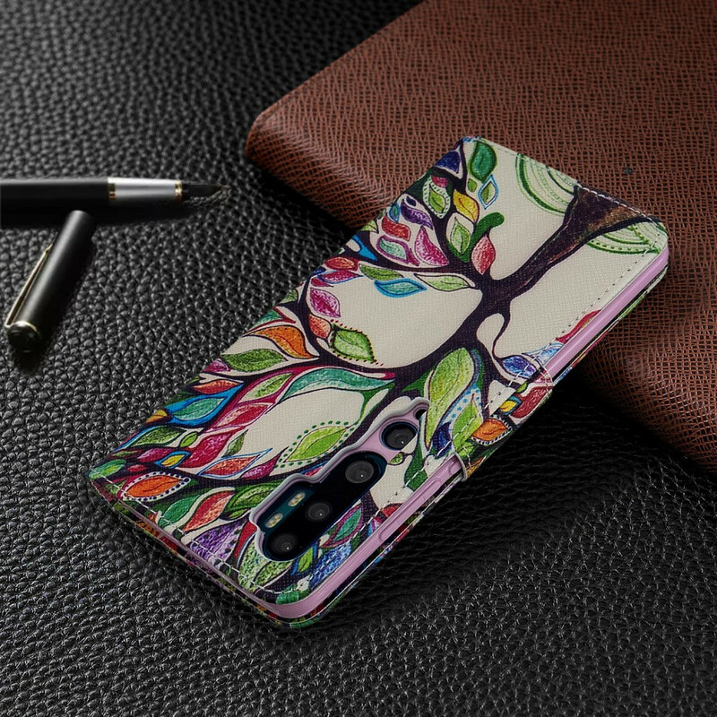 Xiaomi Mi Nota 10 Capa colorida para árvores