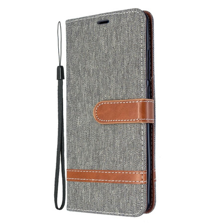 Xiaomi Mi Nota 10 Capa de tecido e de couro