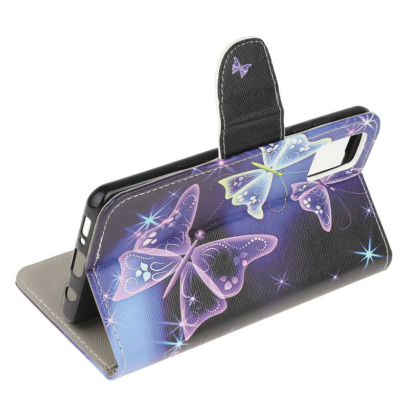 Capa Samsung Galaxy A51 Neon Butterfly