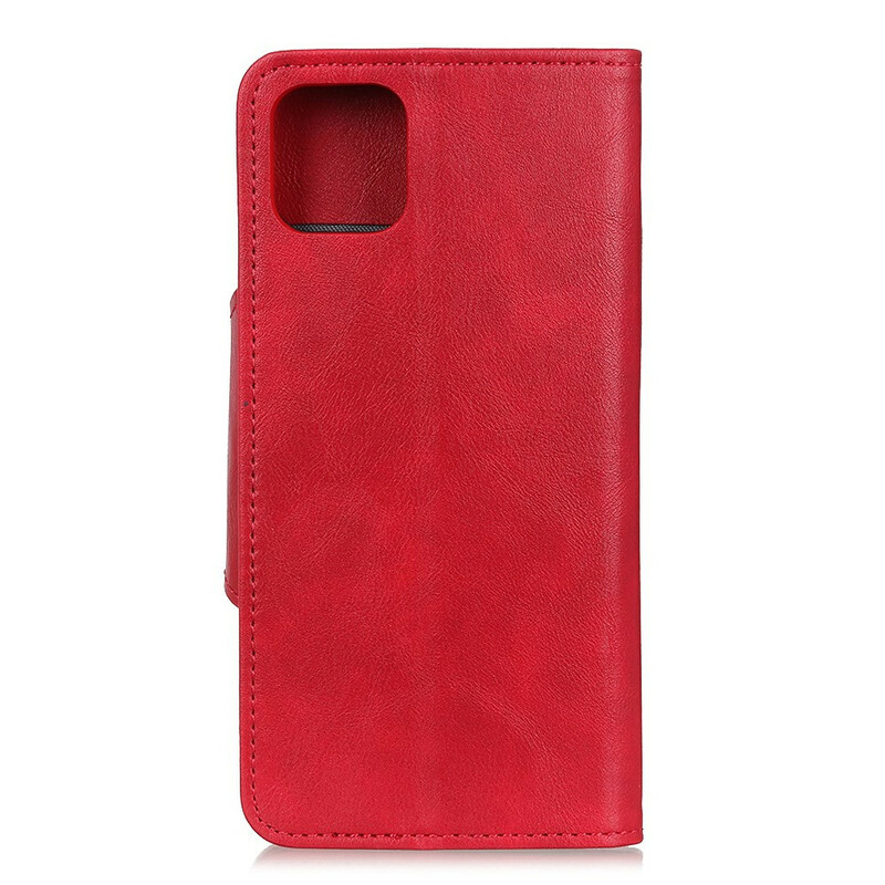 Samsung Galaxy Note 10 Lite Mock Leather Case Button