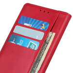 Samsung Galaxy Note 10 Lite Mock Leather Case Button