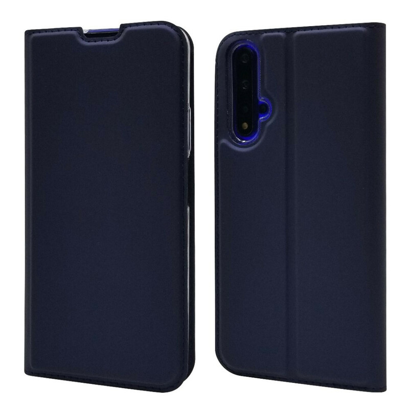 Capa de Honor Flip Honor 20 / Fecho Integrado Huawei Nova 5T Estilo Couro