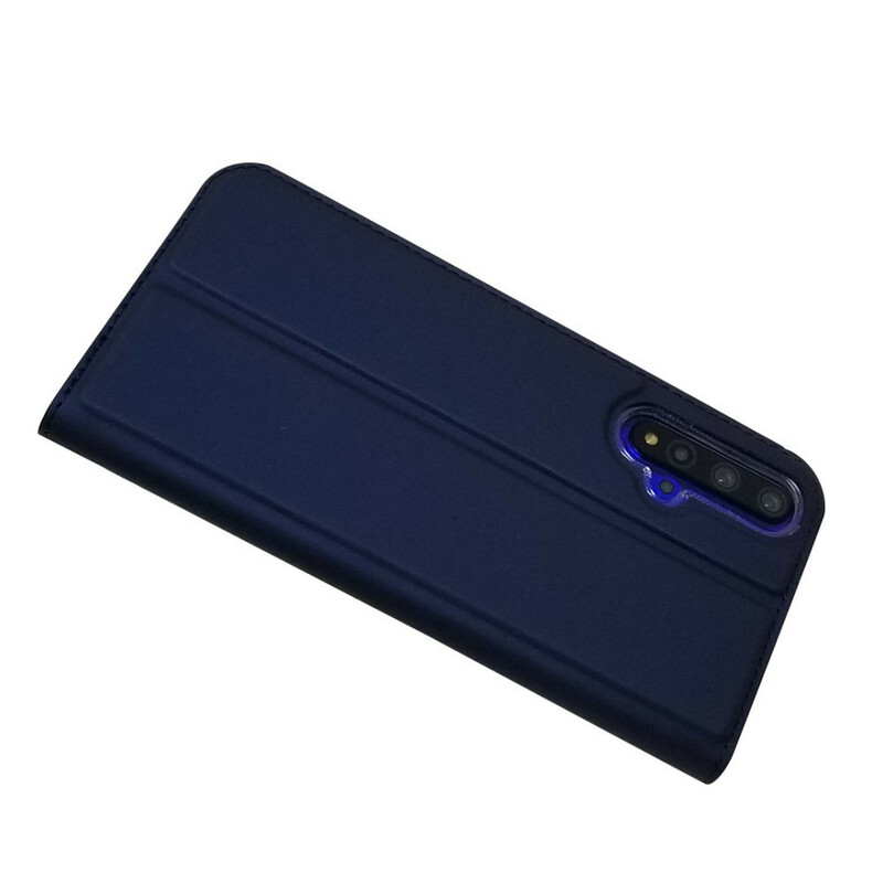 Capa de Honor Flip Honor 20 / Fecho Integrado Huawei Nova 5T Estilo Couro