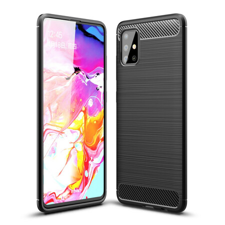 Capa de fibra de carbono escovada Samsung Galaxy A51