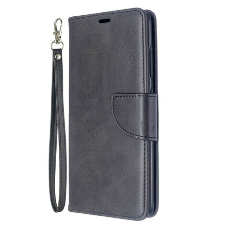 Samsung Galaxy A51 Aba oblíqua lisa da capa