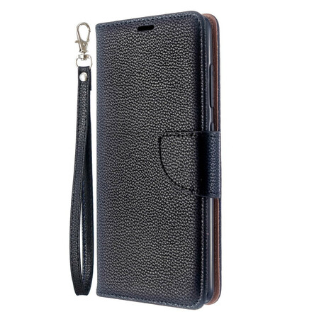 Samsung Galaxy A51 Case Lychee Oblique Flap