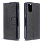 Samsung Galaxy A51 Case Lychee Oblique Flap