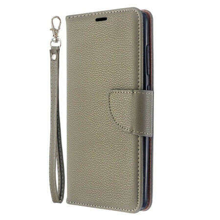 Samsung Galaxy A51 Case Lychee Oblique Flap
