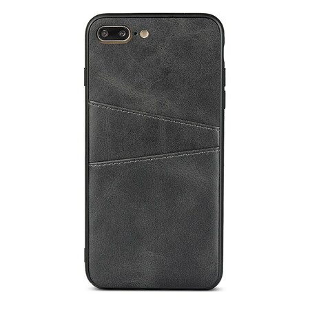 iPhone 8 Plus / 7 Plus Capa Monocromático de Cartão Duplo