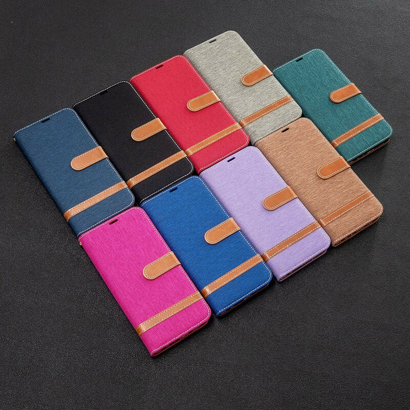 Xiaomi Redmi Note 8T Capa de tecido e de couro
