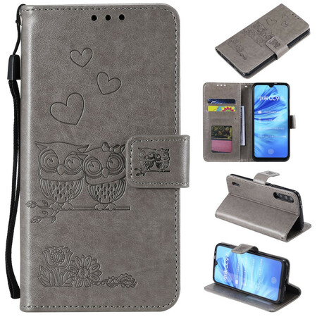Xiaomi Mi A3 Lanyard Lover's Owl Case